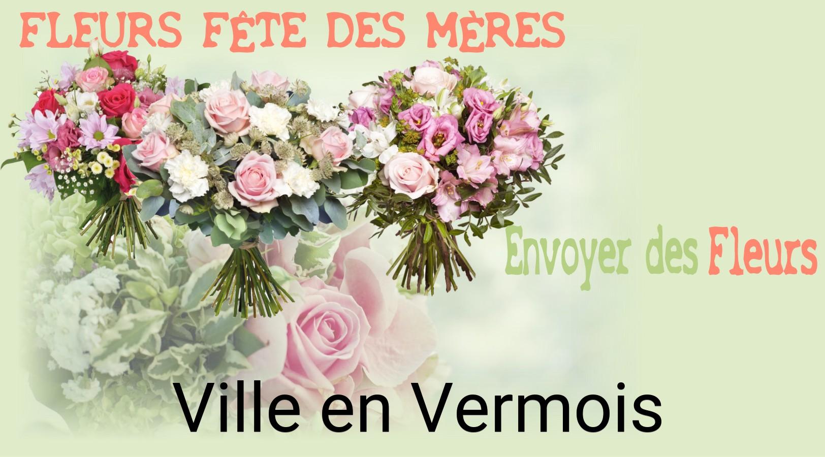 Bouquet de Fête des Mères livré à Ville-en-Vermois